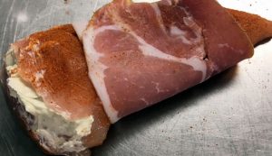 Parmaham/kruidencrème